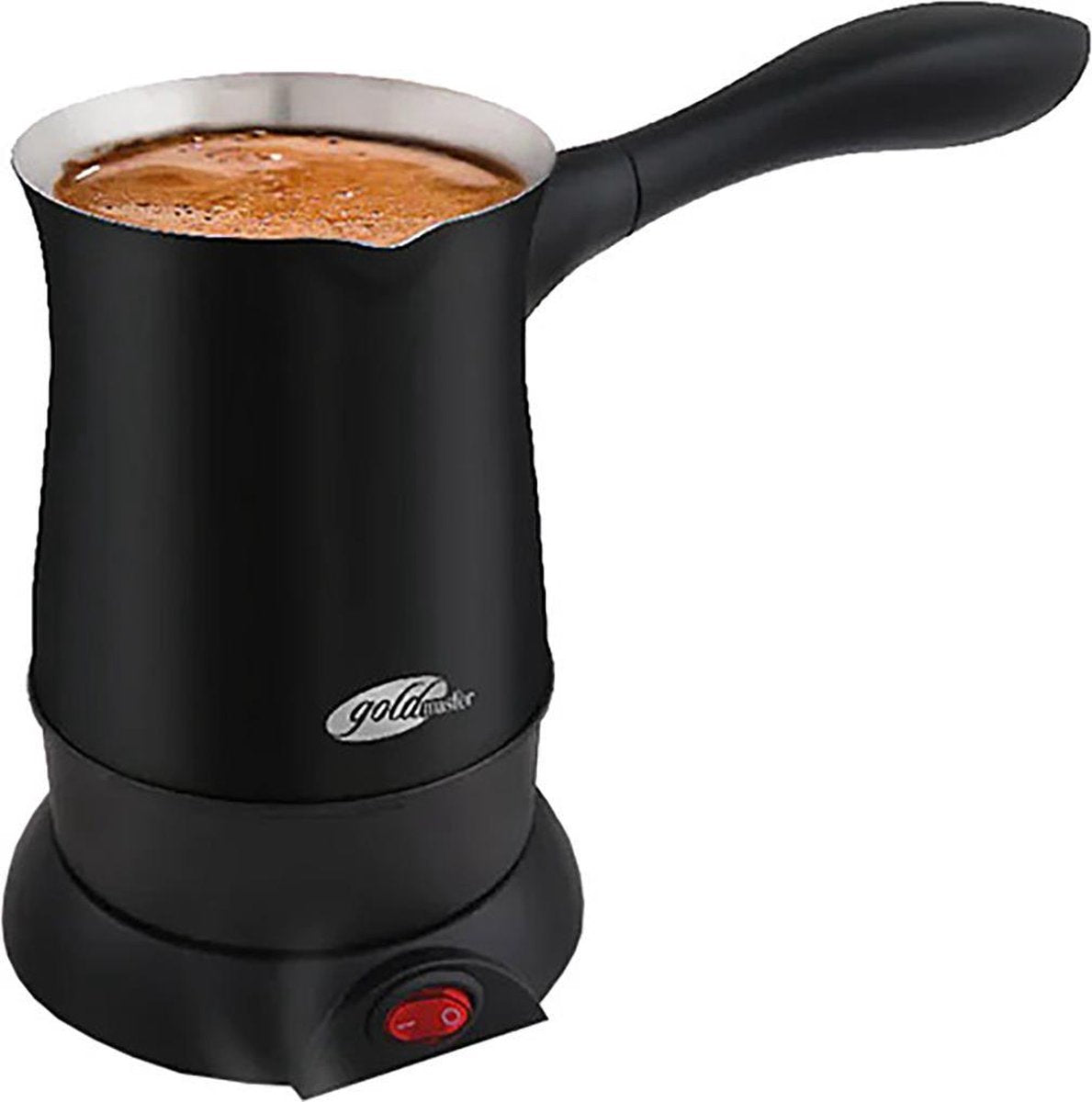 Goldmaster Hünkar - Turkse Koffiezetapparaat - Cezve Elektrisch - 850 Watt - 4-5 kopjes - Zwart