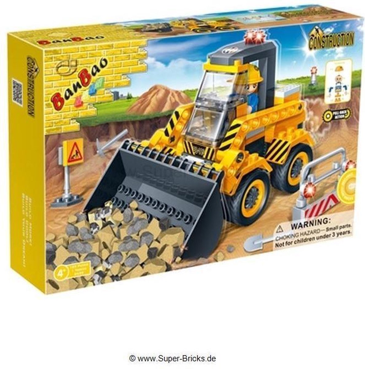 BanBao Constructie Minigraver - 8539