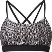 Röhnisch Sporttop Flattering Gevlekt Dames Grijs/zwart Maat M