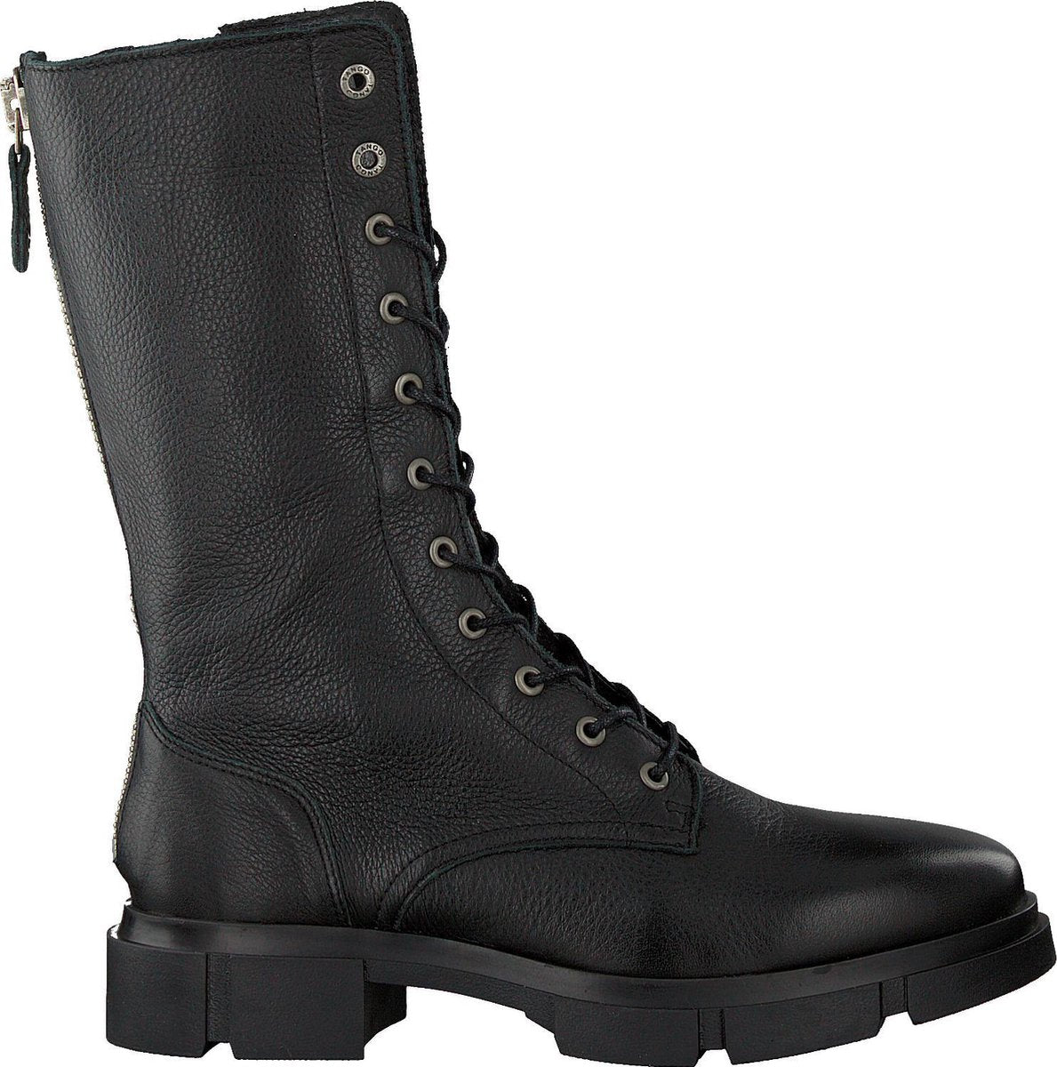 Tango Romy 3b Veterboots - Laarzen Met Veters - Dames - Zwart - Maat 40