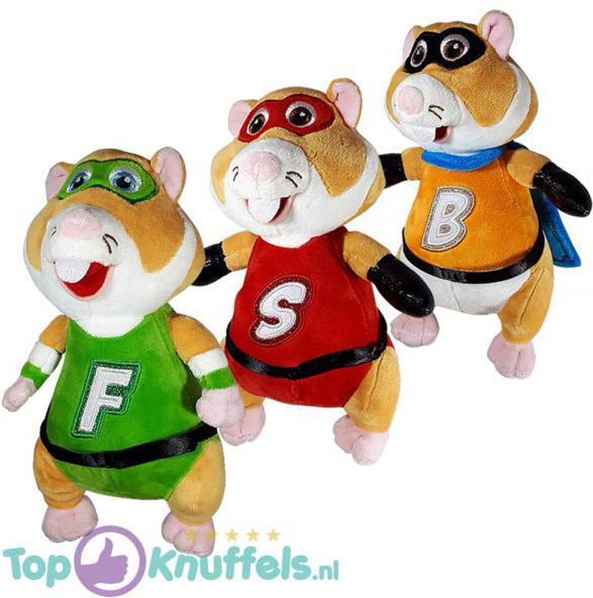 Hamster Set van 3 Rood