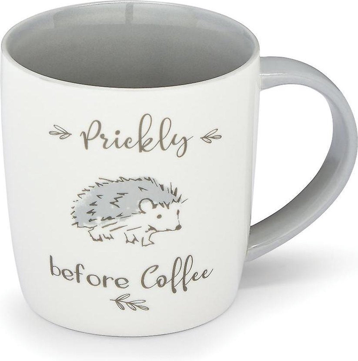 Country animals mok "Prickly before Coffee"