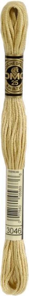 3 stuks DMC Borduurgaren-3046 Beige/Goud