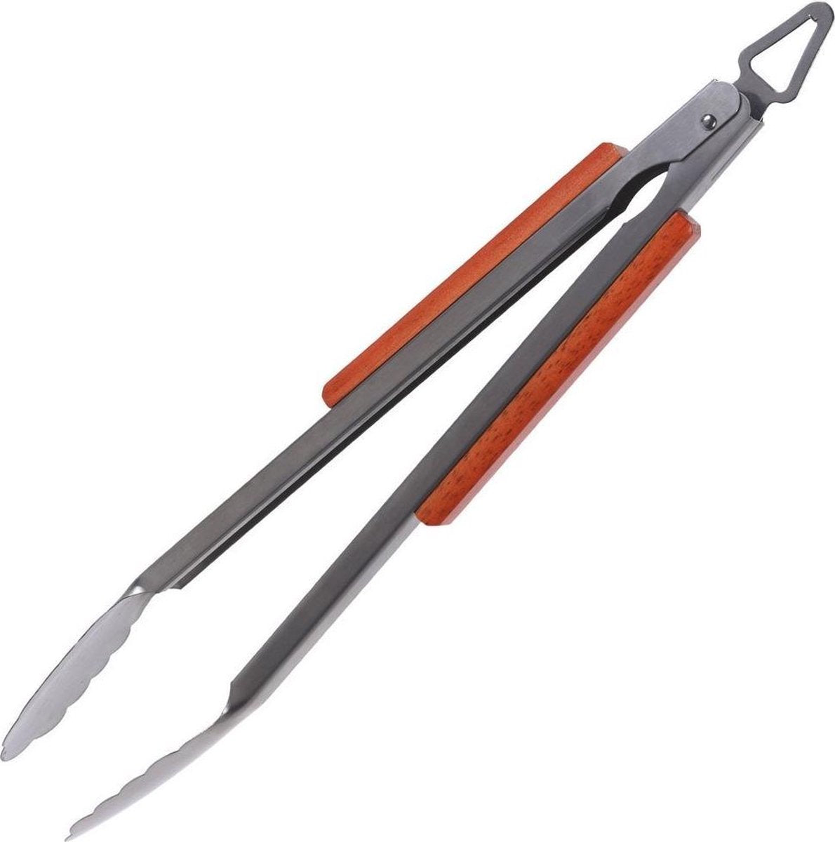 Vaggan Barbecuespatel Met Houten Handvat Zilver/bruin 42 Cm