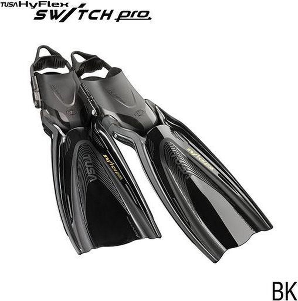 TUSA HyFlex Switch Pro vinnen - Zwart - M (40-44)