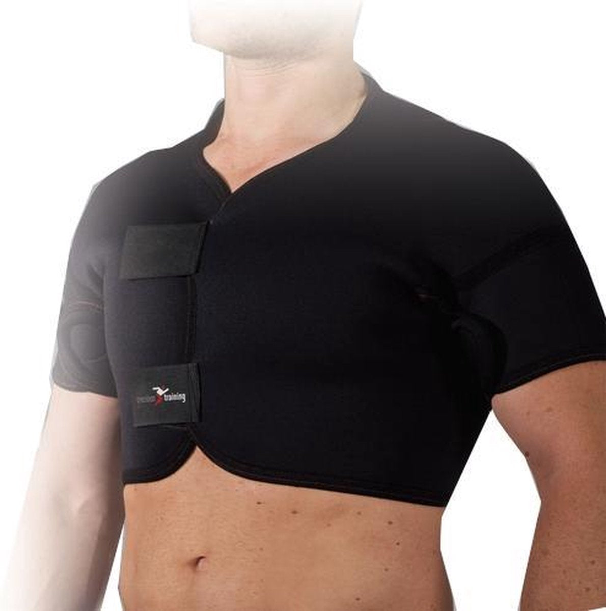 Precision Schoudersteun Volledig Neopreen/nylon Zwart Maat S