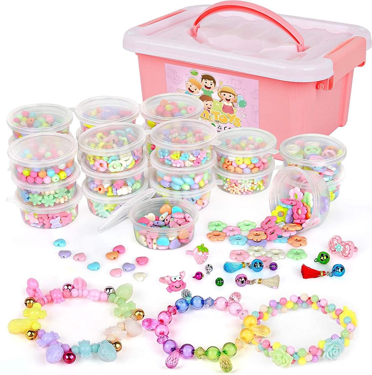 2000PCS kindersieraden kit