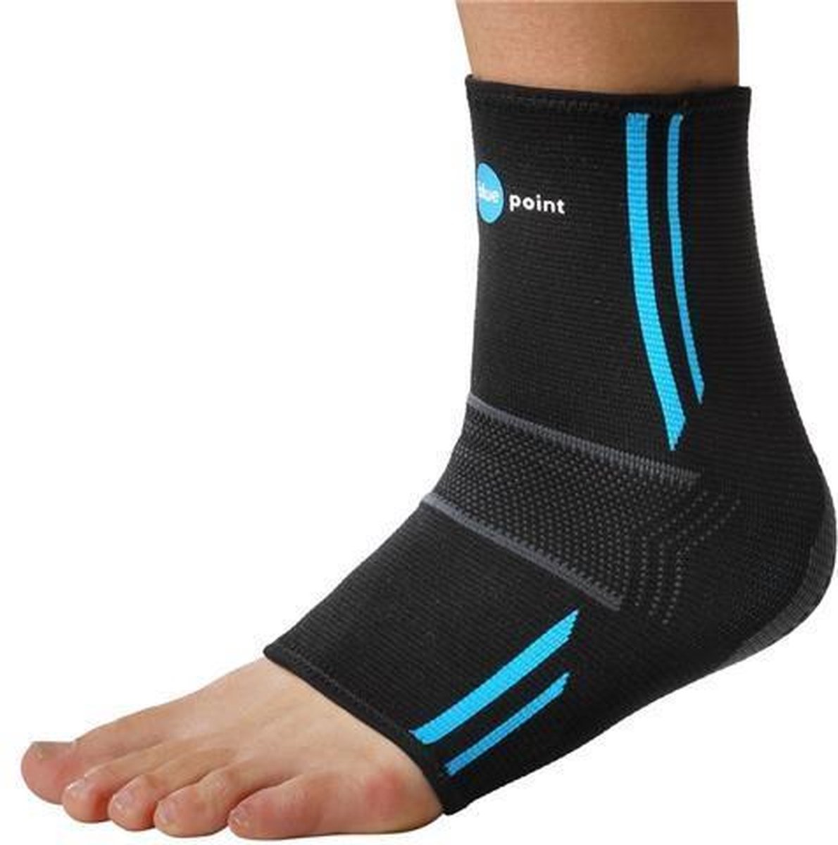 Bluepoint Enkelbrace Extra Zwart Maat L