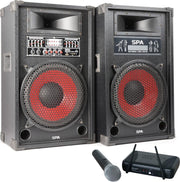 Karaoke set met een draadloze microfoon!
