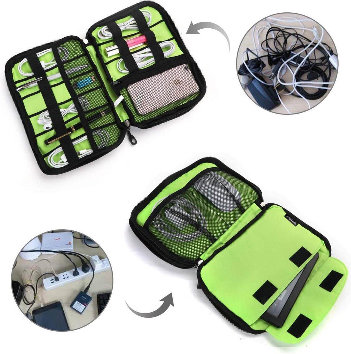 Elektronica & Accessoires Organizer Tas - Maat L