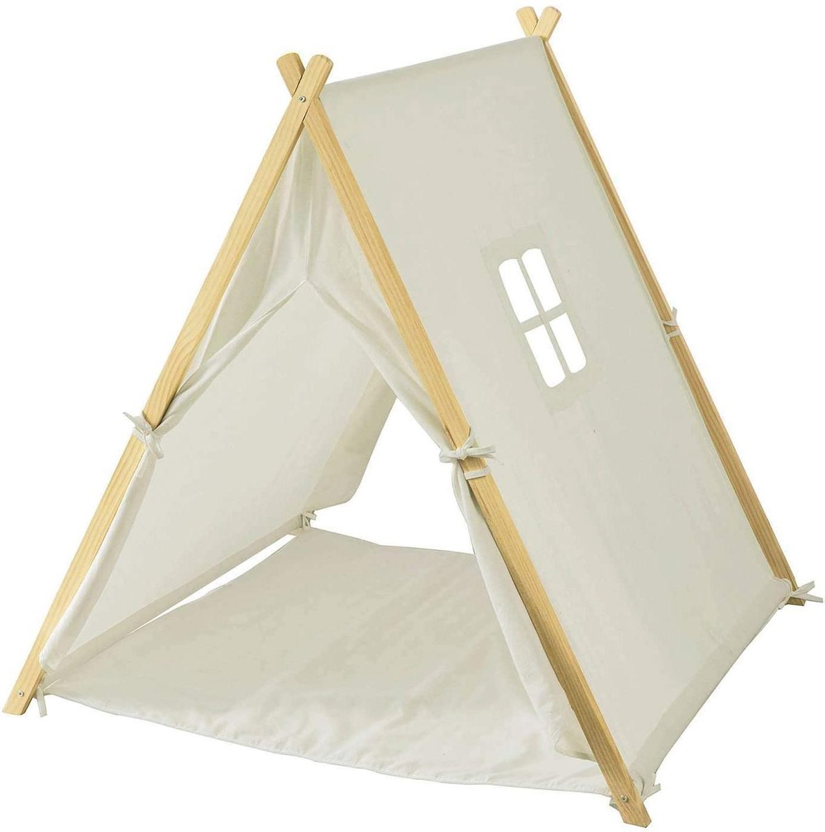 Simpletrade Tipi Speeltent - Speeltent - Voor kinderen - Geïntegreerde vloer - 104x110x100 cm