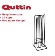 Koffie Capsulehouder | 32 cups | Geschikt voor koffie cups | Capsulehouder | Zwart