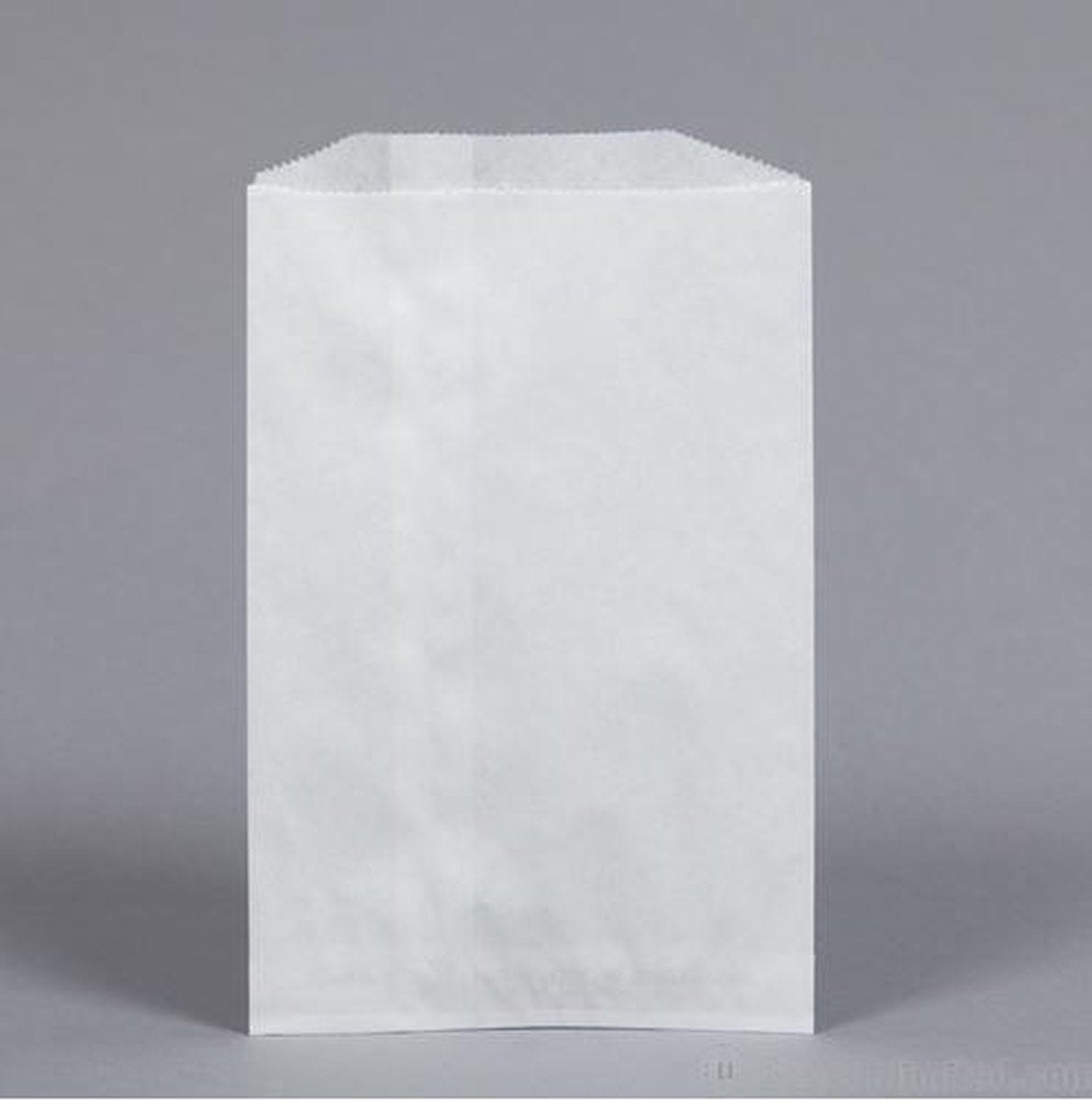 Eco Papieren Zakken Kraft Wit 90x120mm - 100 st