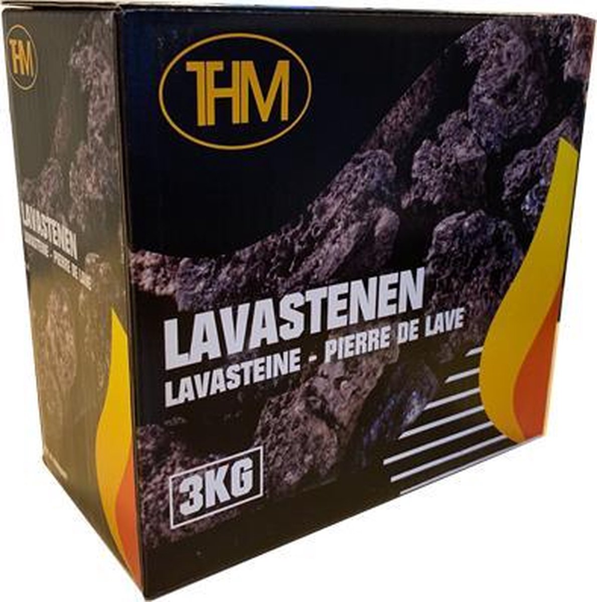 THM Lavastenen 6x3kg Omdoos - 40 - 60 mm