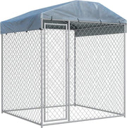 Medina Hondenkennel voor buiten met dak 193x193x225 cm