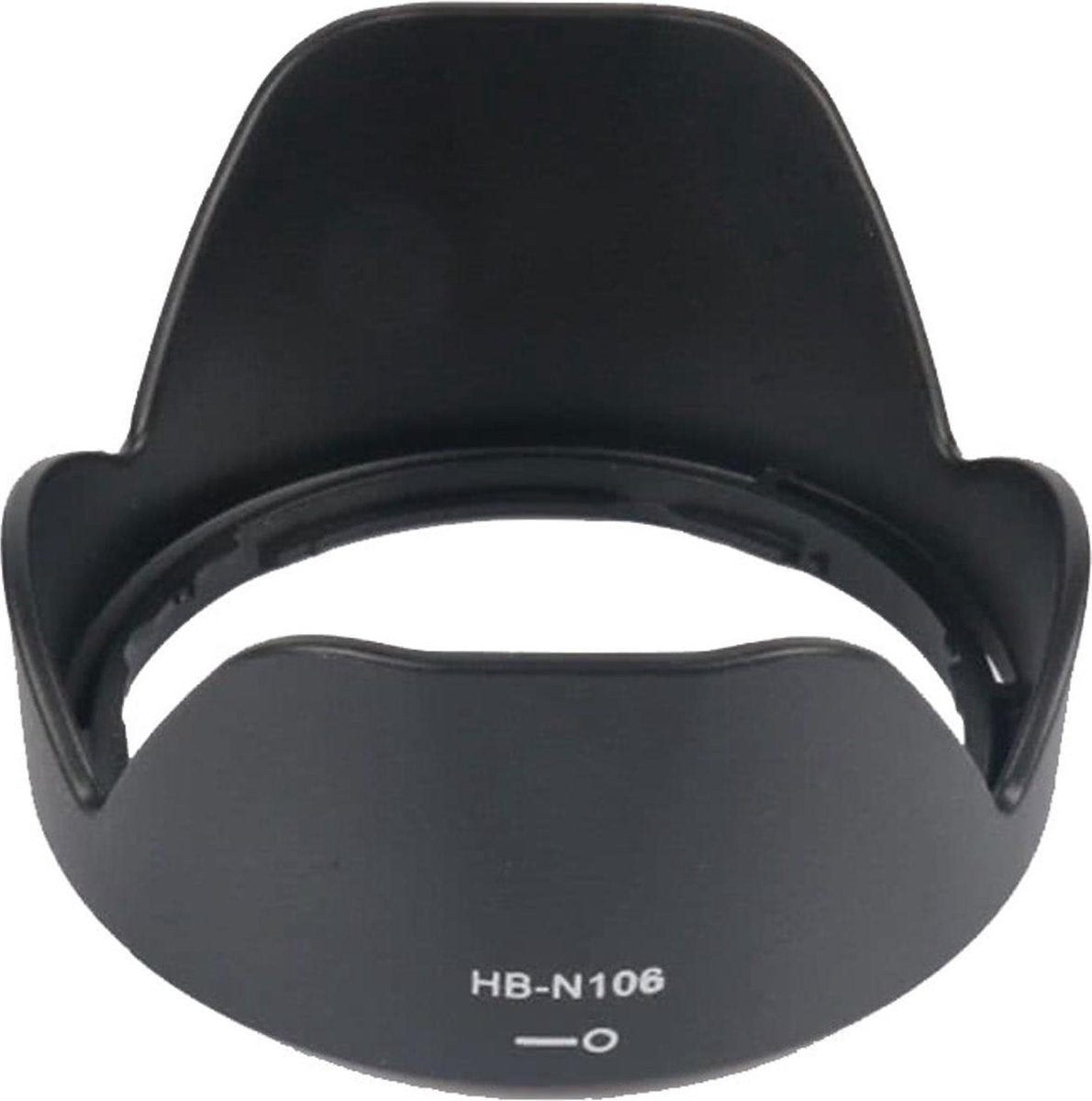 Zonnekap HB-N106 voor Nikon AF-P DX NIKKOR 18-55mm f/3.5-5.6G (VR) en 1 NIKKOR VR 10-100mm f/4.0-5.6 met 55mm filtermaat