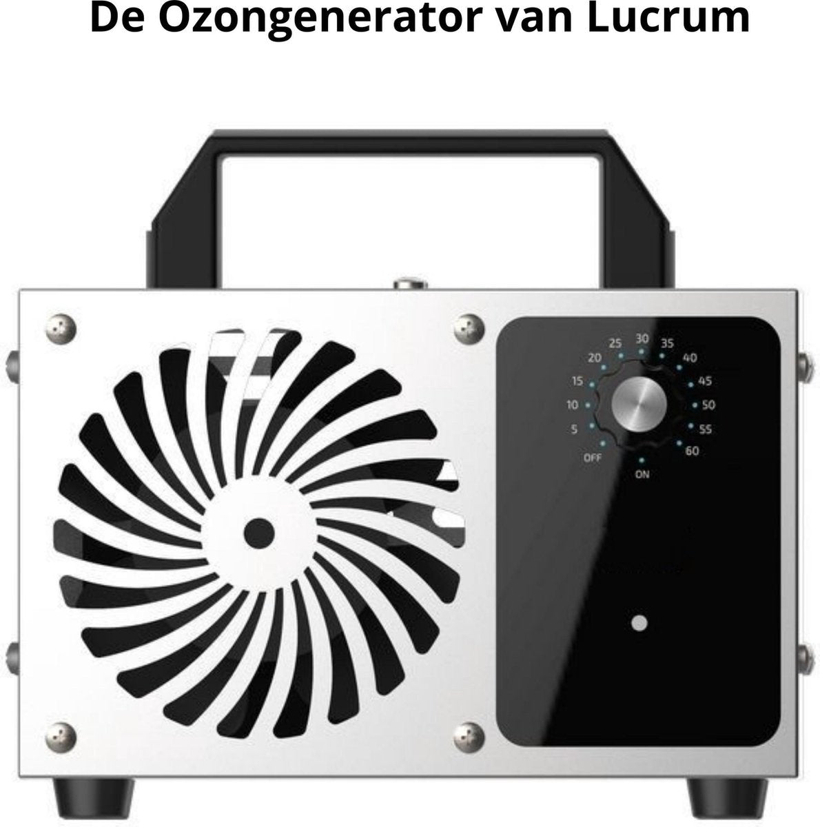 Ozongenerator Luchtreiniger Ionisator Generator 28000mg/h 100m2 Bereik - 120W - Filter 99