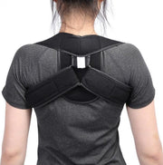 Houding Correctie Brace - Postuur Corrector - Corrigerende Rug Band - Schouder Band - Small - Zwart