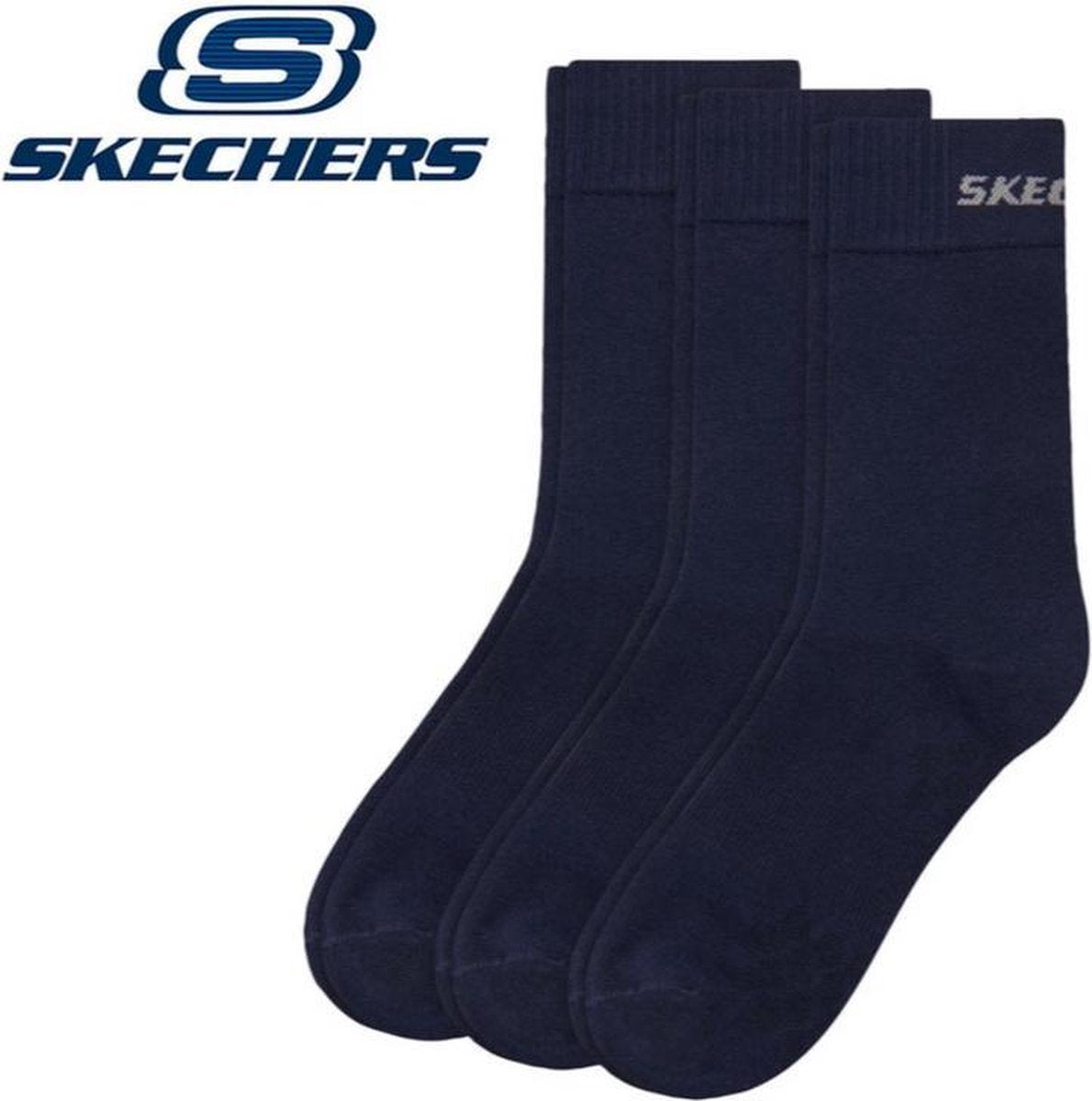 Skechers - Unisex Basic Mesh Ventilation Navy 39/42
