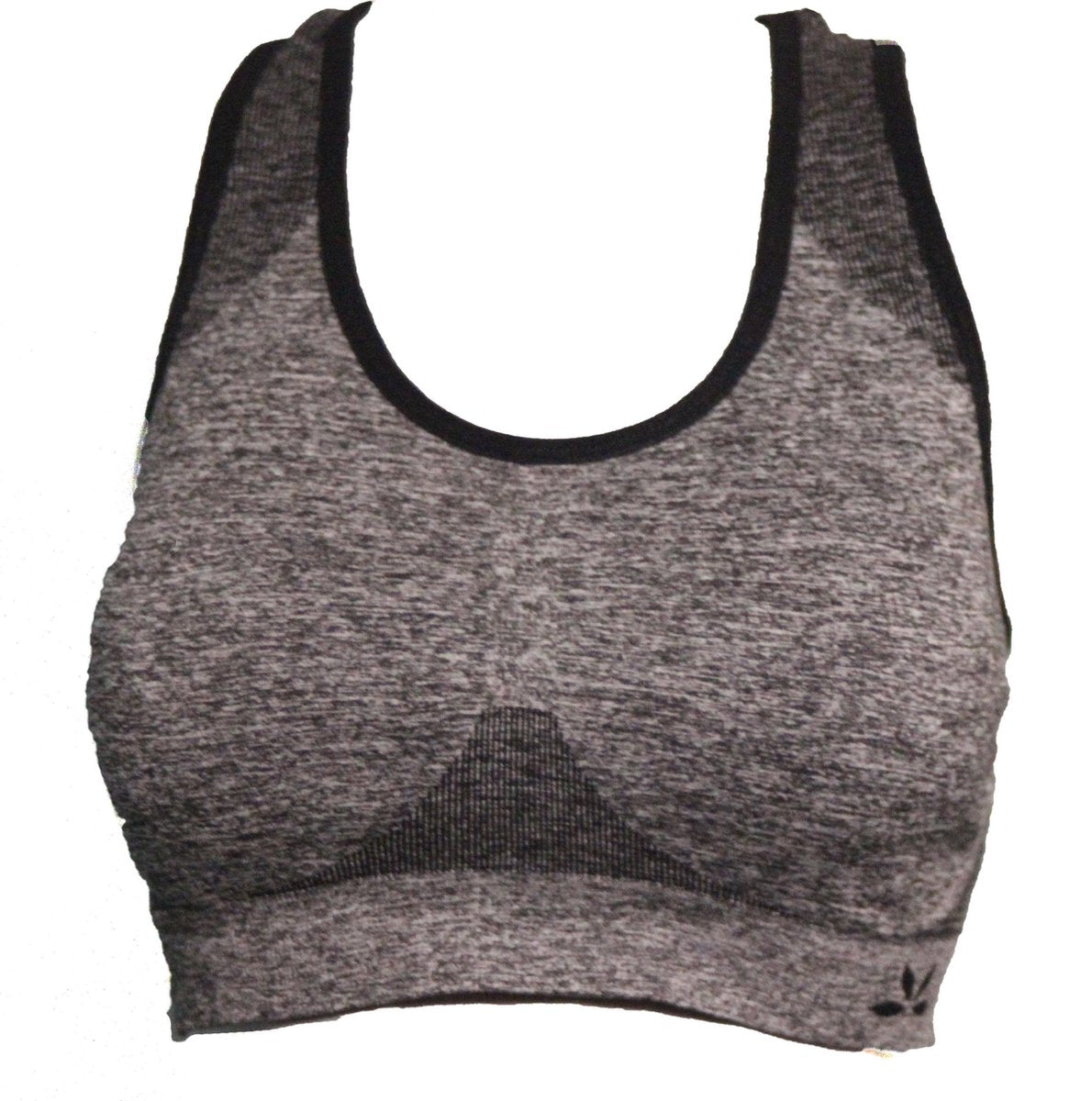 Sport bh maat S/M Extra comfort Grijs zwart