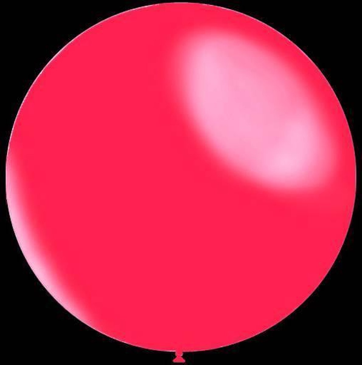 100 stuks - Metallic decoratieballonnen fuchsia 28 cm professionele kwaliteit