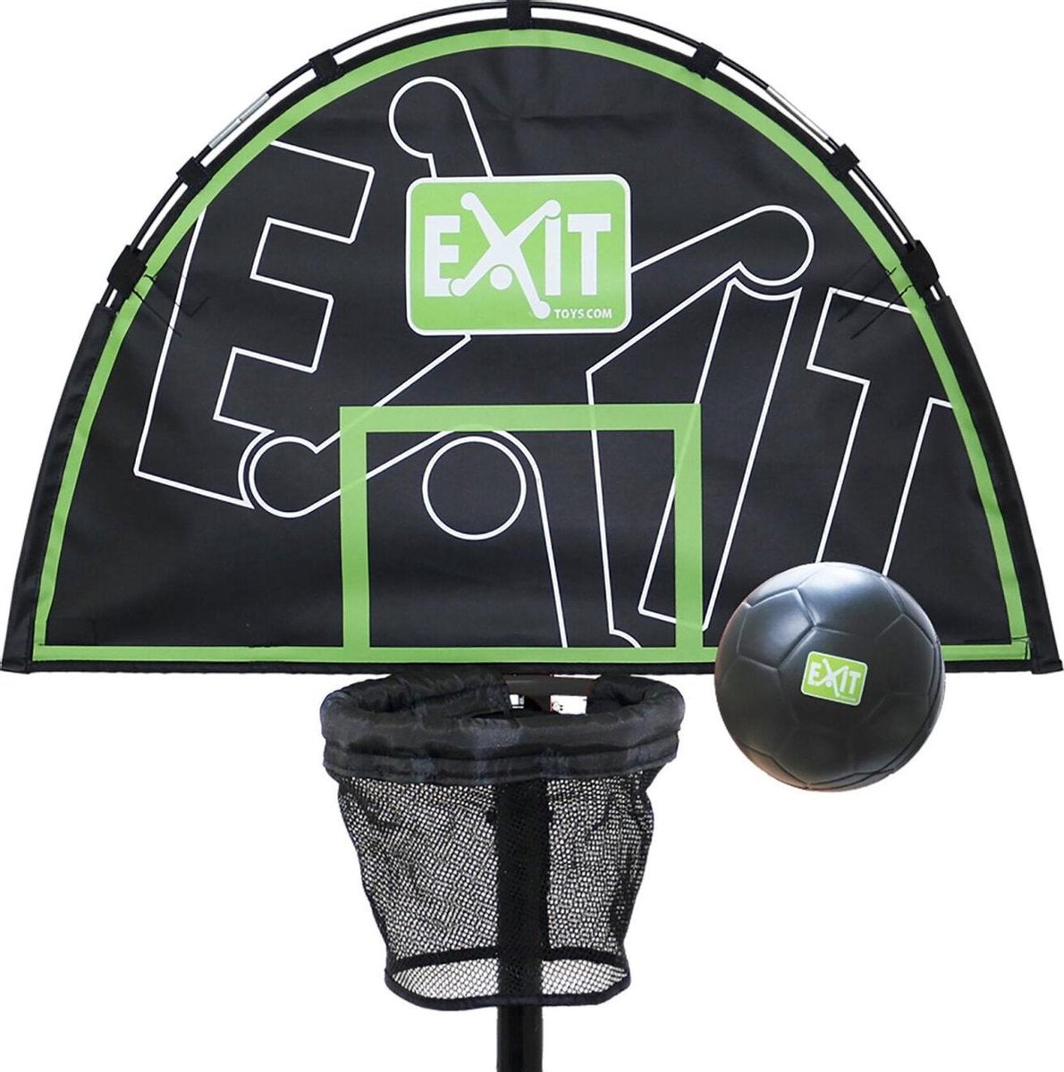 Trampolinebasket EXIT + Mini Foambal