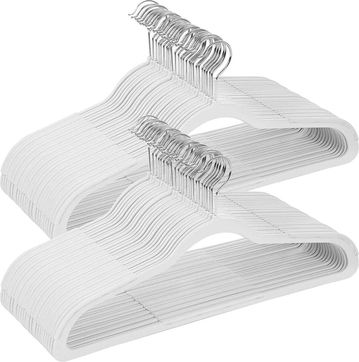 Songmics CRP50W Kleerhangers van kunststof
