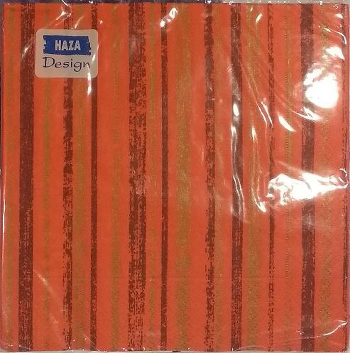 20 Servetten - Linea Red - 33x33cm