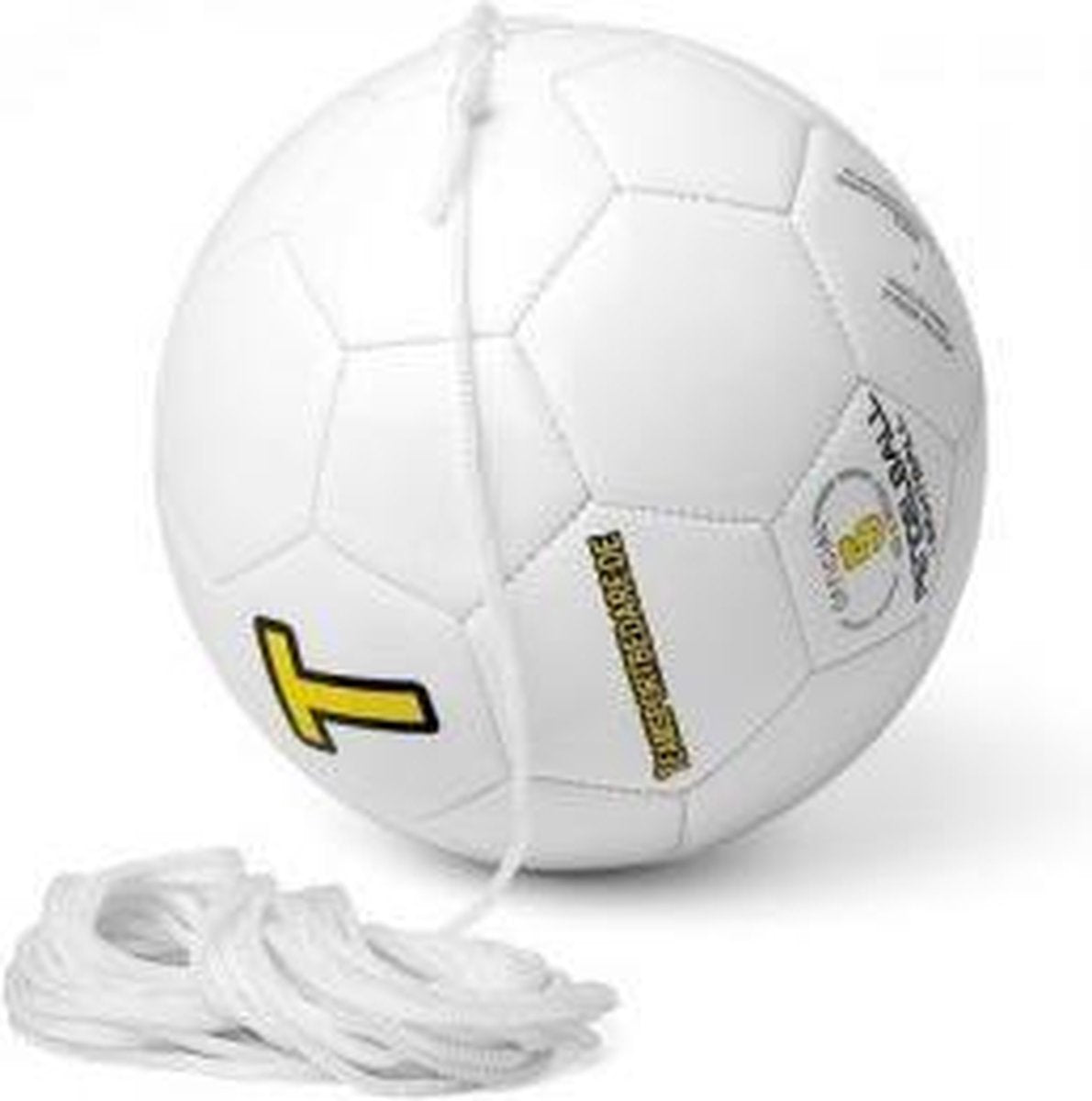 Kopbal Pendelbal met lijn - Voetbal - 9 meter lijn - Senior bal