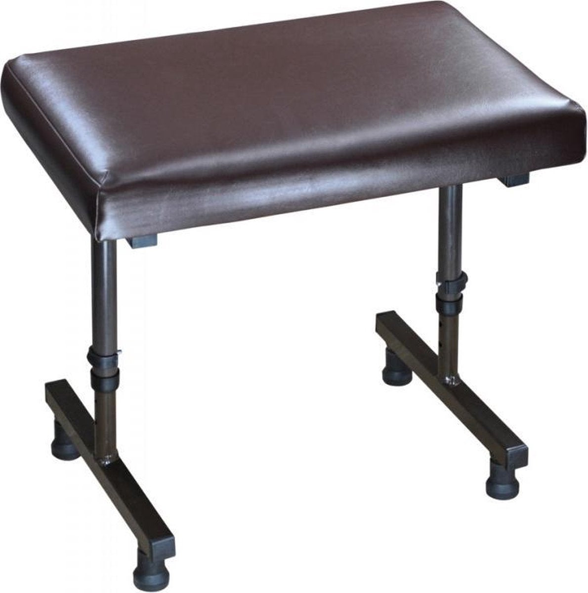Aidapt hocker met wielen - bruin