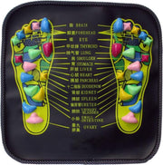 Nixnix - Voet Massage Mat - 34 x 34 cm - Voetreflectie mat - Chinese geneeskunde - Stimulatie mat