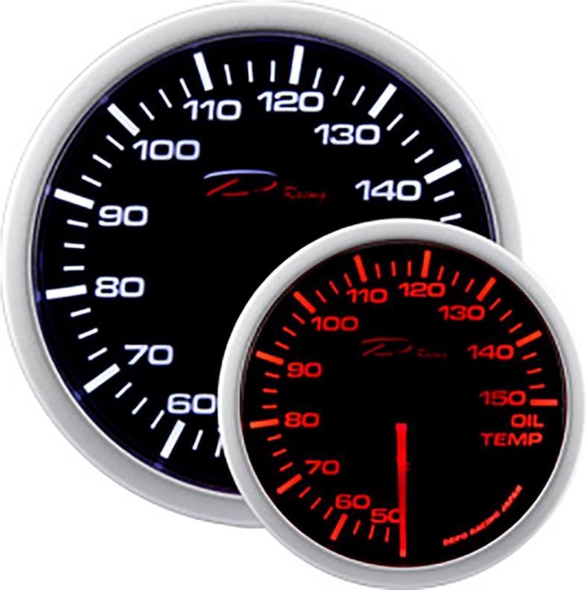 Depo Racing WA-Series Instrument - Olietemperatuur 50-150C - 52mm