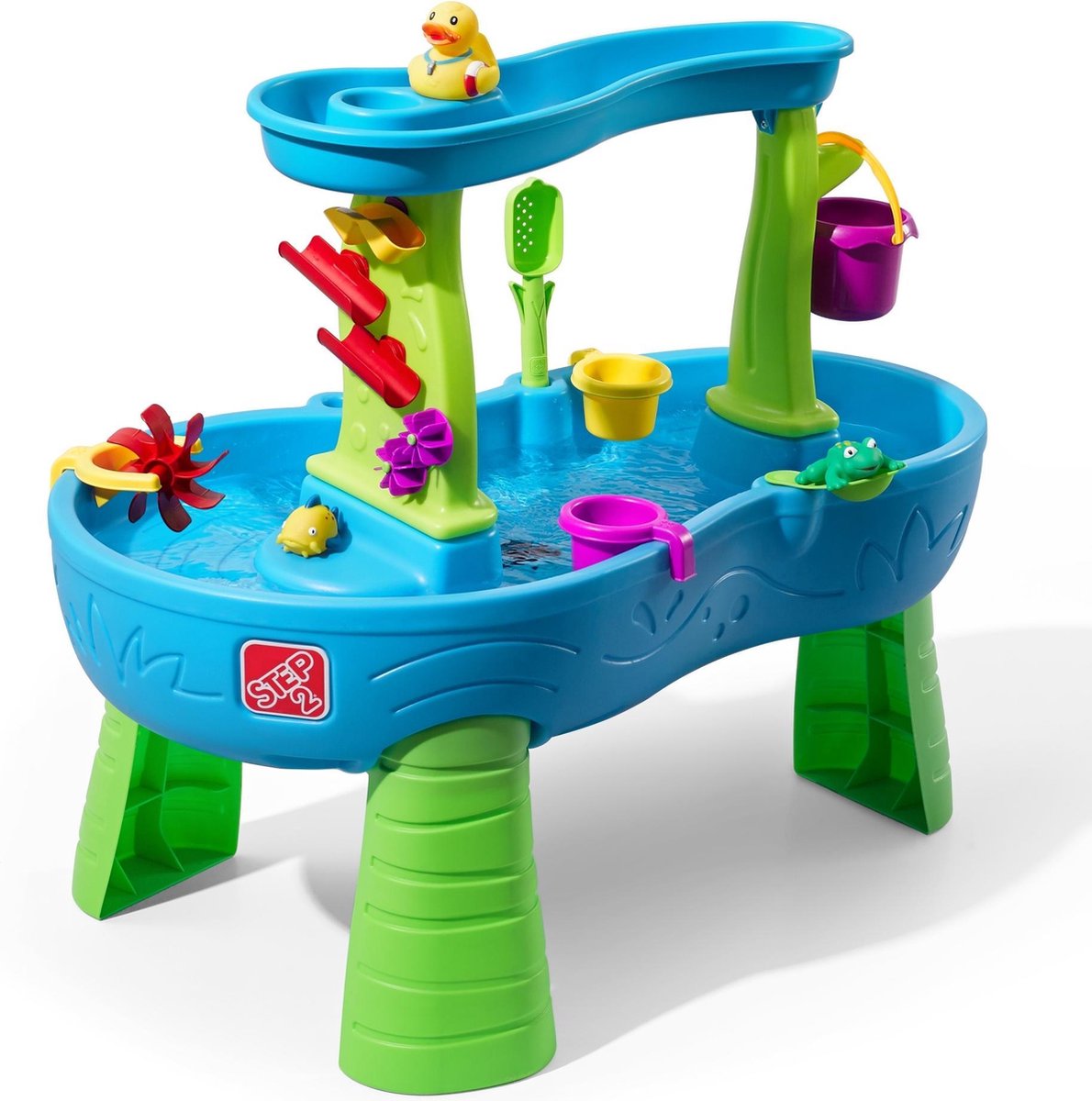 Step2 Watertafel Rain Showers Splash Pond Blauw - Incl. 13-delig accessoireset
