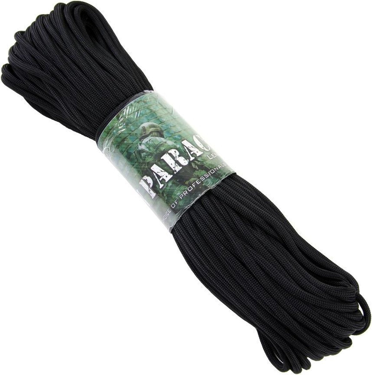 101inc Paracord 7 strings 30mtr zwart