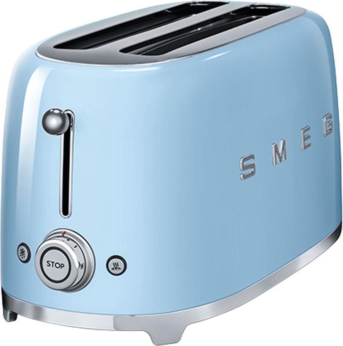 Smeg TSF02PBEU - Broodrooster - Pastelblauw