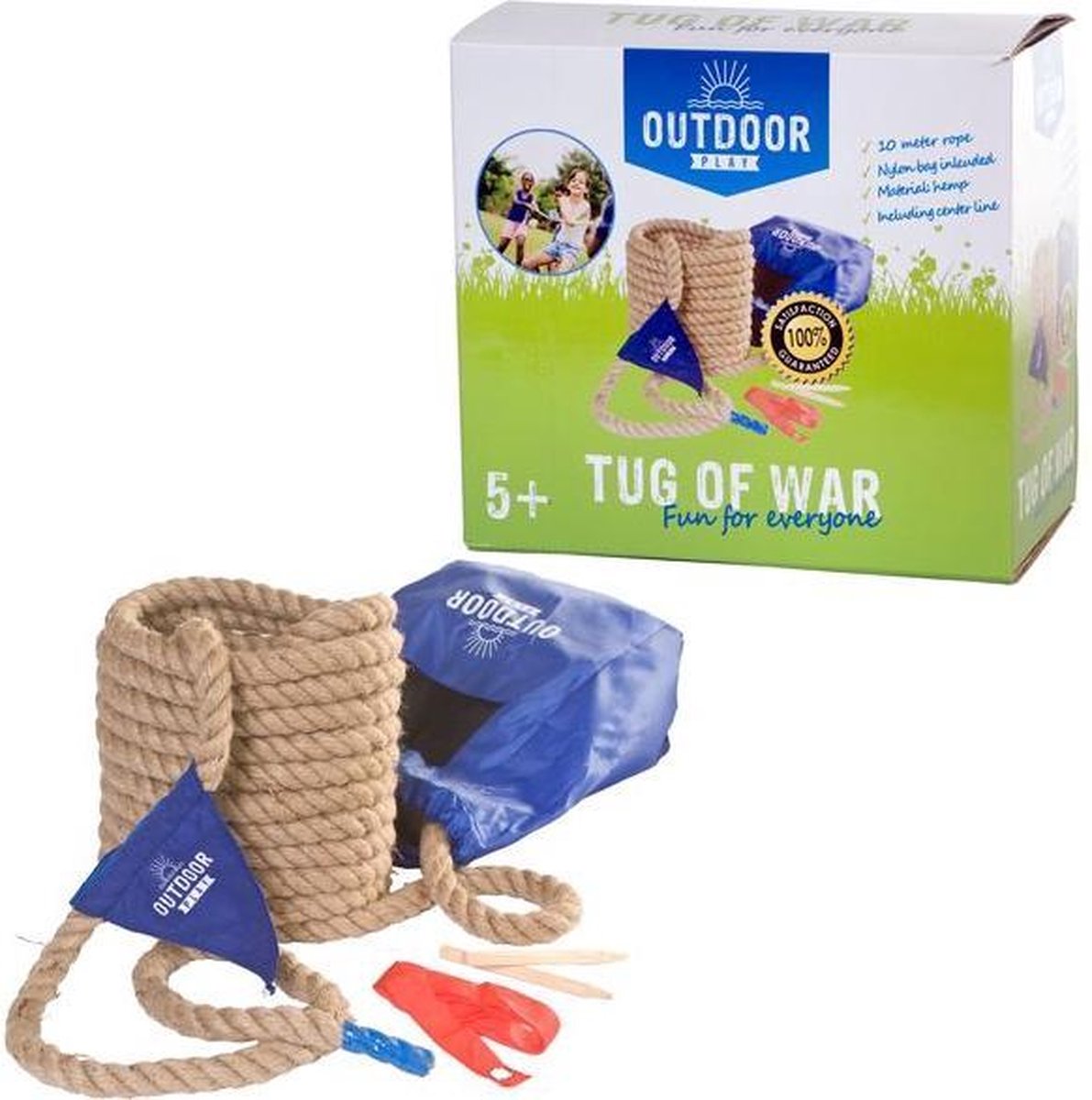 Outdoor Play Touwtrekken 10m