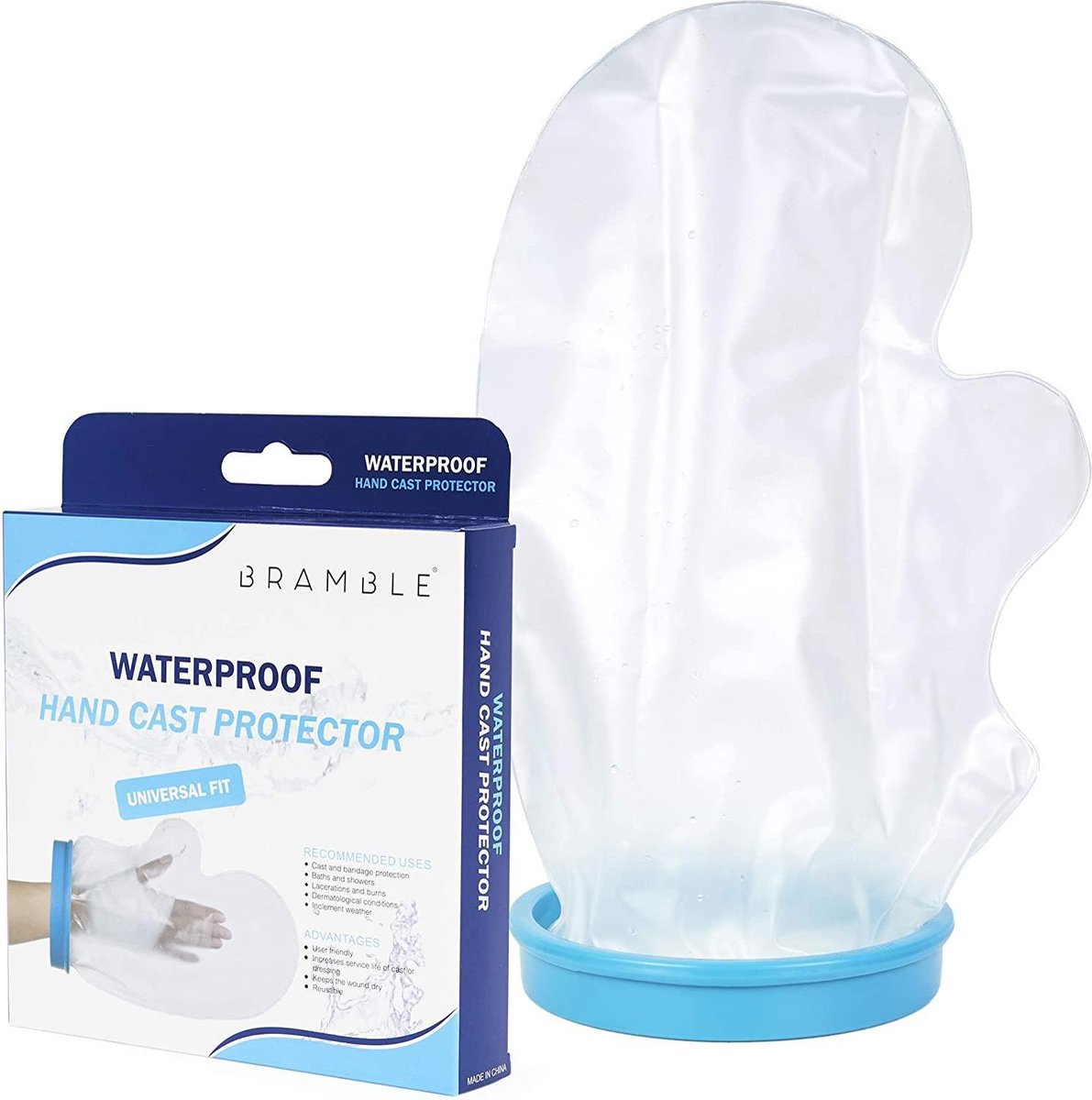 Waterdichte gipshoes (Hand) - Transparant