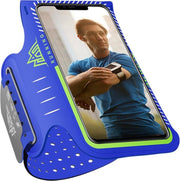 Aonijie Hardloop Armband en Sporthoesje voor Telefoons Klein Blauw