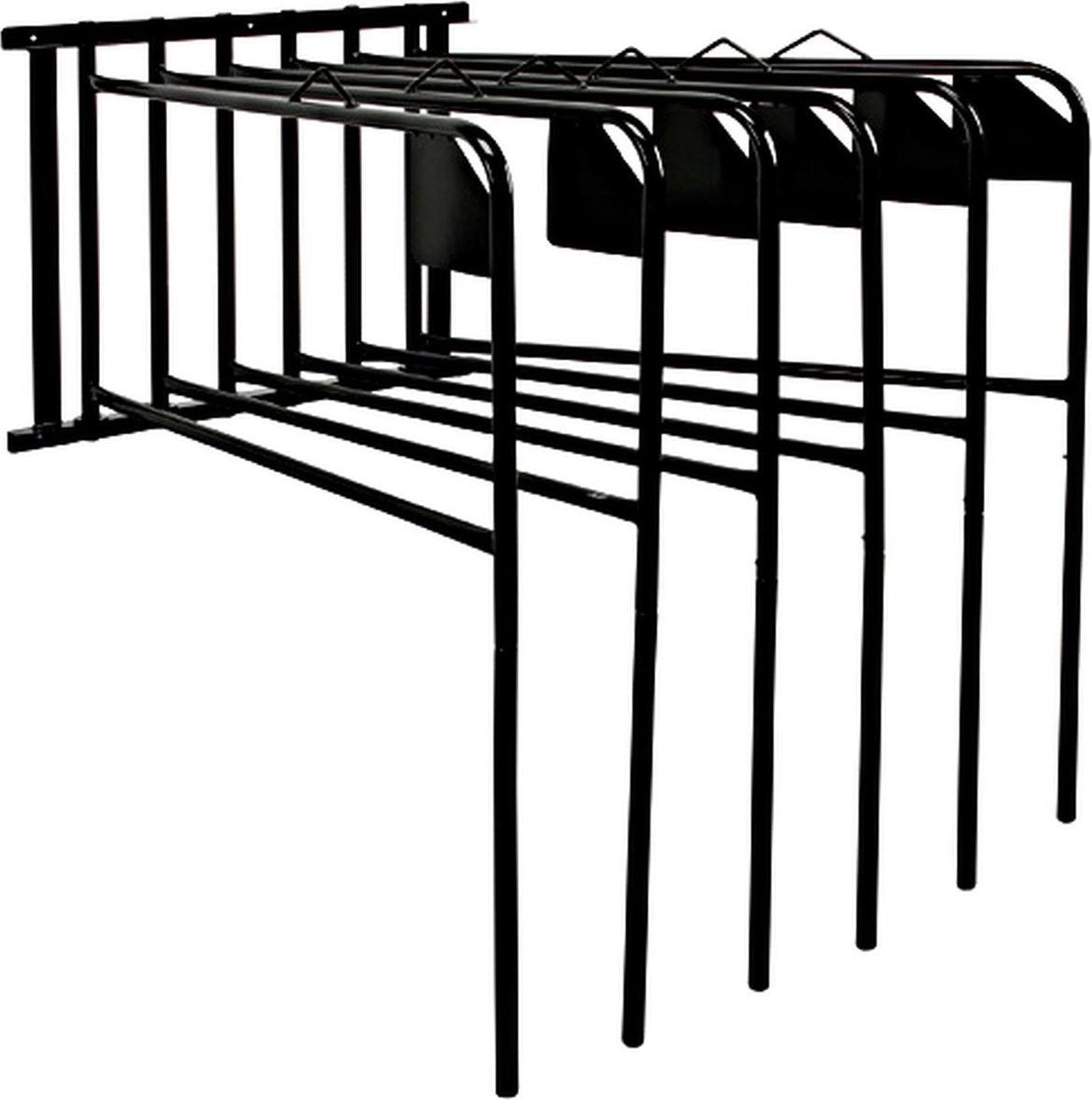Horka Dekenrek Staal 56 Cm Zwart 6 Dekens
