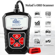 Konnweis Premium OBD Scanner - OBD2 - Auto uitlezen - Auto scanner / Codelezer - Diagnose apparatuur voor auto's - Motorstoring - Nederlandstalig