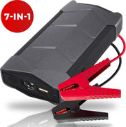 AyeWay Professionele 7 in 1 Jump Starter - 14.000 mAh - 7-in-1 Starthulp