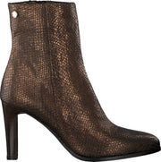Notre-V 7436 Enkellaarsjes - Enkelboots - Dames - Brons - Maat 39