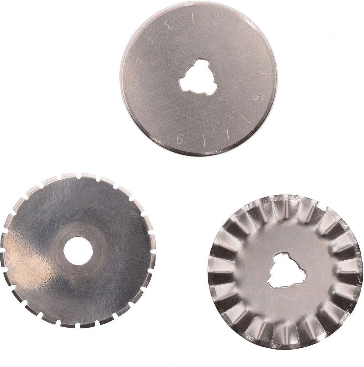 Vaessen Creative Messen voor Rolmes - Set van 3 - Ø 28 mm - Rolmes voor Stof