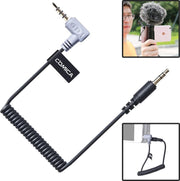 Comica 3.5mm jack TRRS-TRS verloopkabel voor microfoons