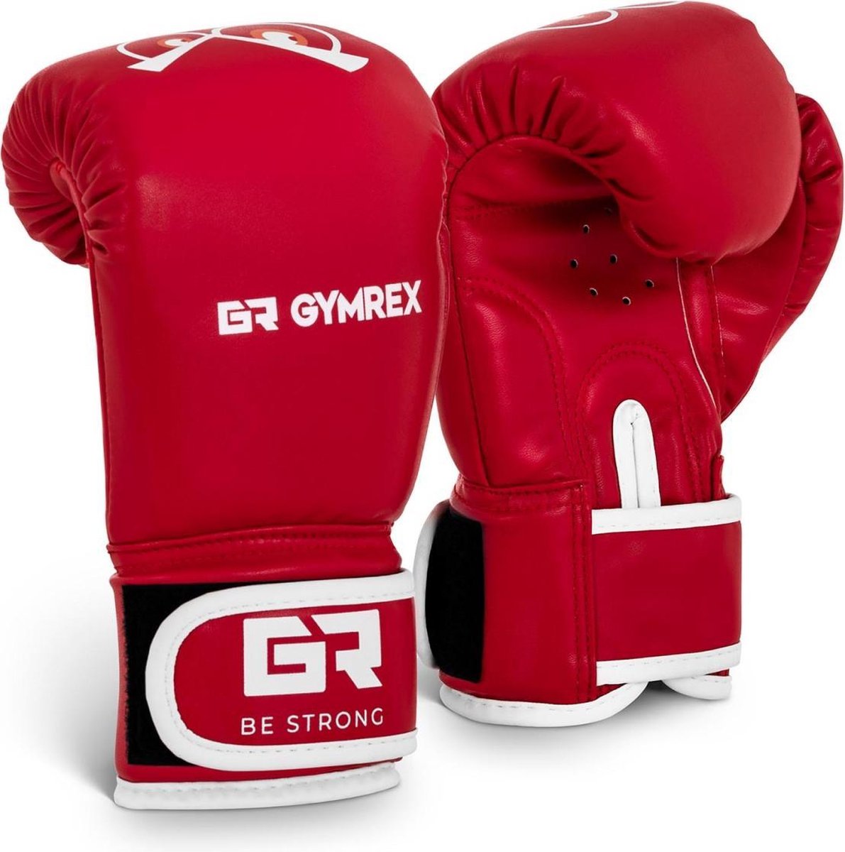 Gymrex Bokshandschoenen kinderen - rood - 4 oz