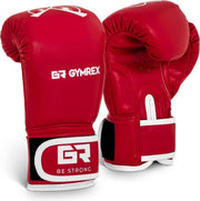 Gymrex Bokshandschoenen kinderen - rood - 4 oz