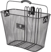 M-wave Fietsmand Achter Staal 17 Liter Zwart