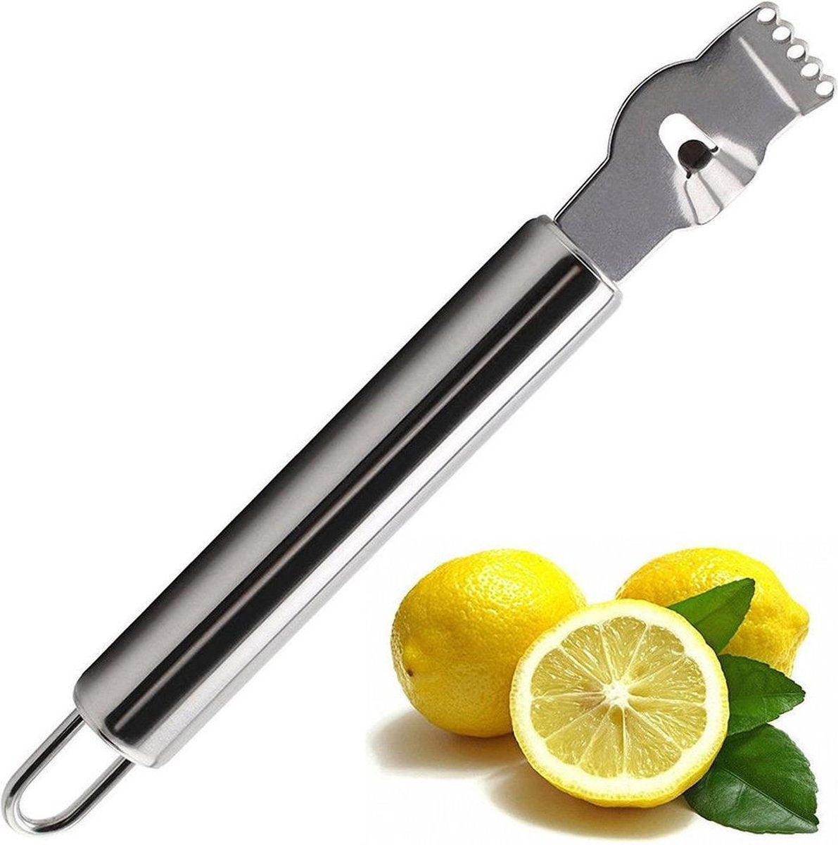 Citroen Schiller - Citroen Rasp - Citroen Slierten Rasp - Sinaasappelrasp - Citrusvruchten Rasp - RVS