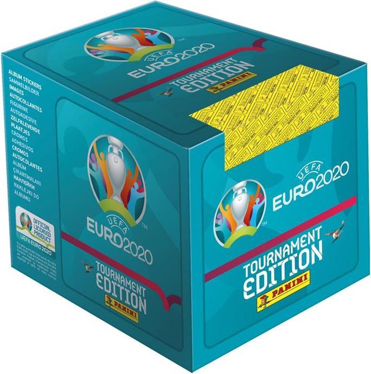 PANINI - UEFA EURO 2020 TOURNAMENT EDITION - 50 ZAKJES - DOOSJE