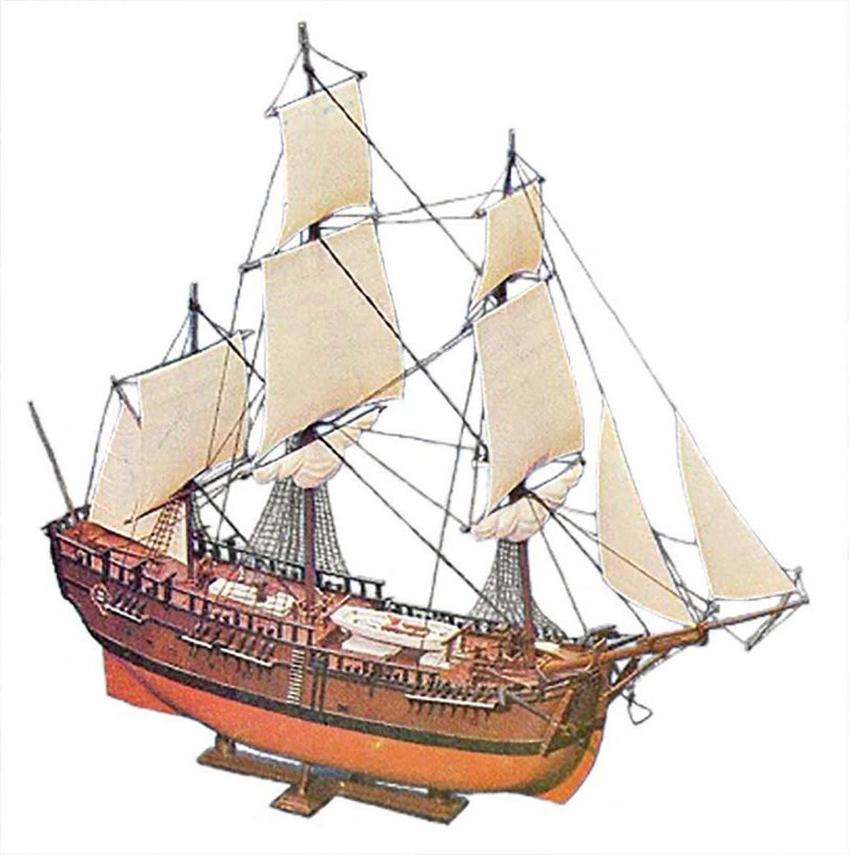 Airfix-endeavour Bark And Captain Cook 250th Anni.  (4/20) * (Af50047)